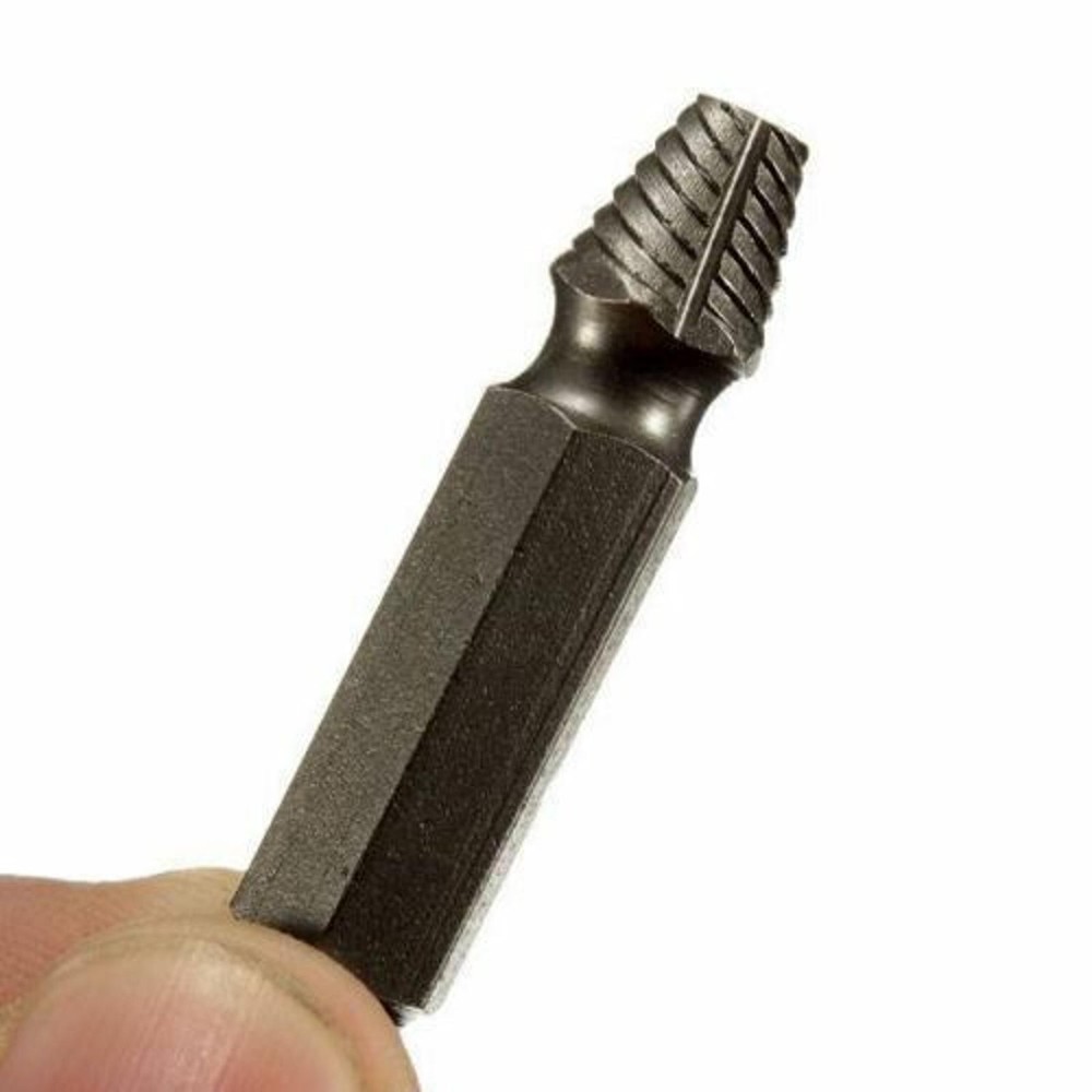 4Pcs/Set New Screw Extractor Kit Guide Broken Damaged Bolt Remover Drill Bits