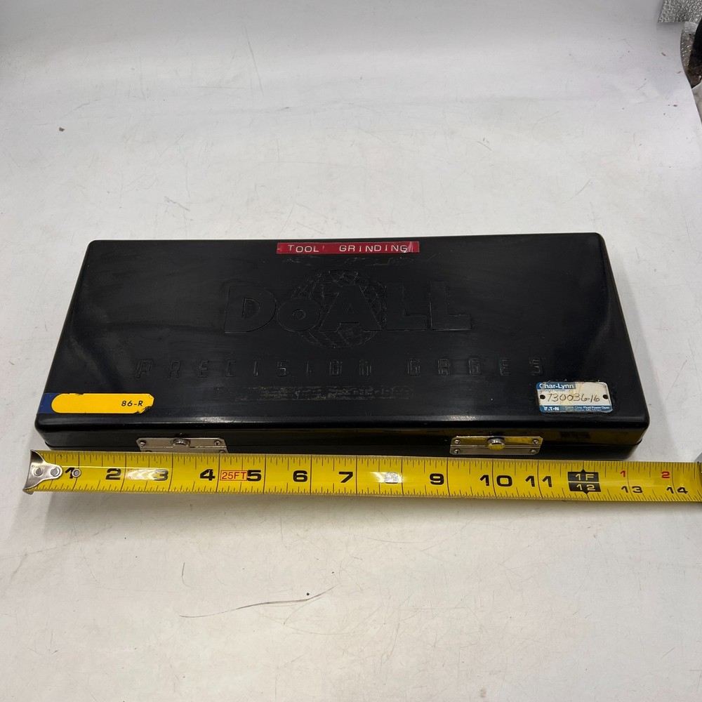 DOALL PRECISION GAGE BLOCKS PARTIAL SET RANGE SET METAL INCOMPLETE