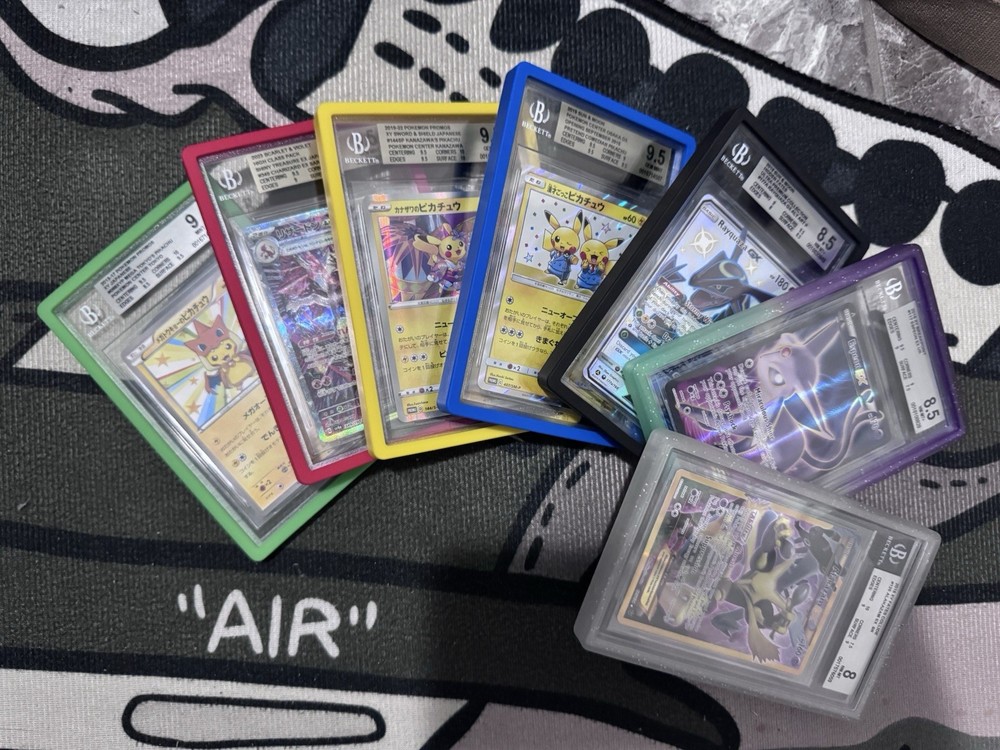 BGS Graded Card Slab Bumper Guard Protector - New - 7 Colors Available