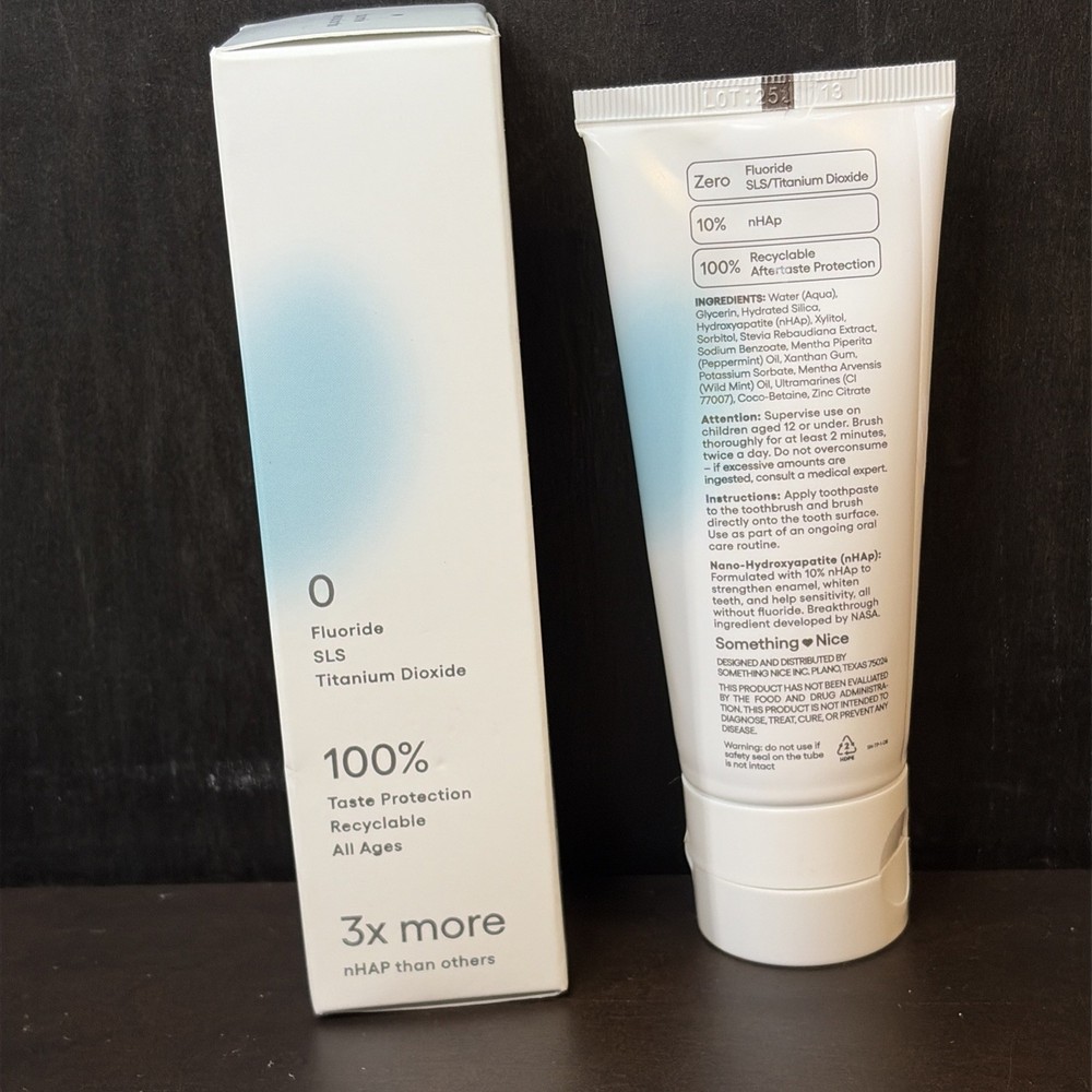 Zero Premium Toothpaste by Dentist Recommended Soft Mint Flavored