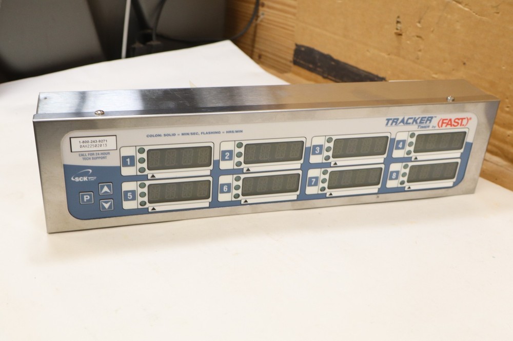 FAST TRACKER II Multi-Display Timer, 90-240V, 8 Product Display  231-601