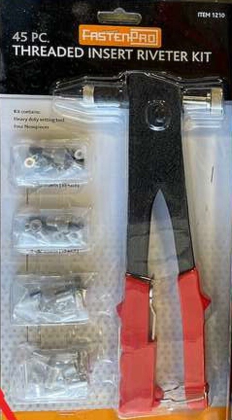 Rivnut Insert Installation Tool Nutsert Rivet Riveter  40 SAE Riv-nut Inserts