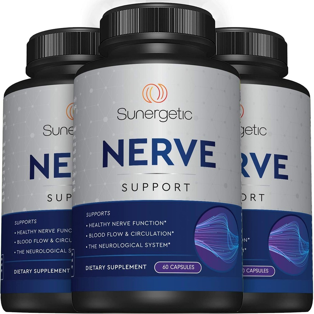 Premium Nerve Support Supplement – 60 Capsules
