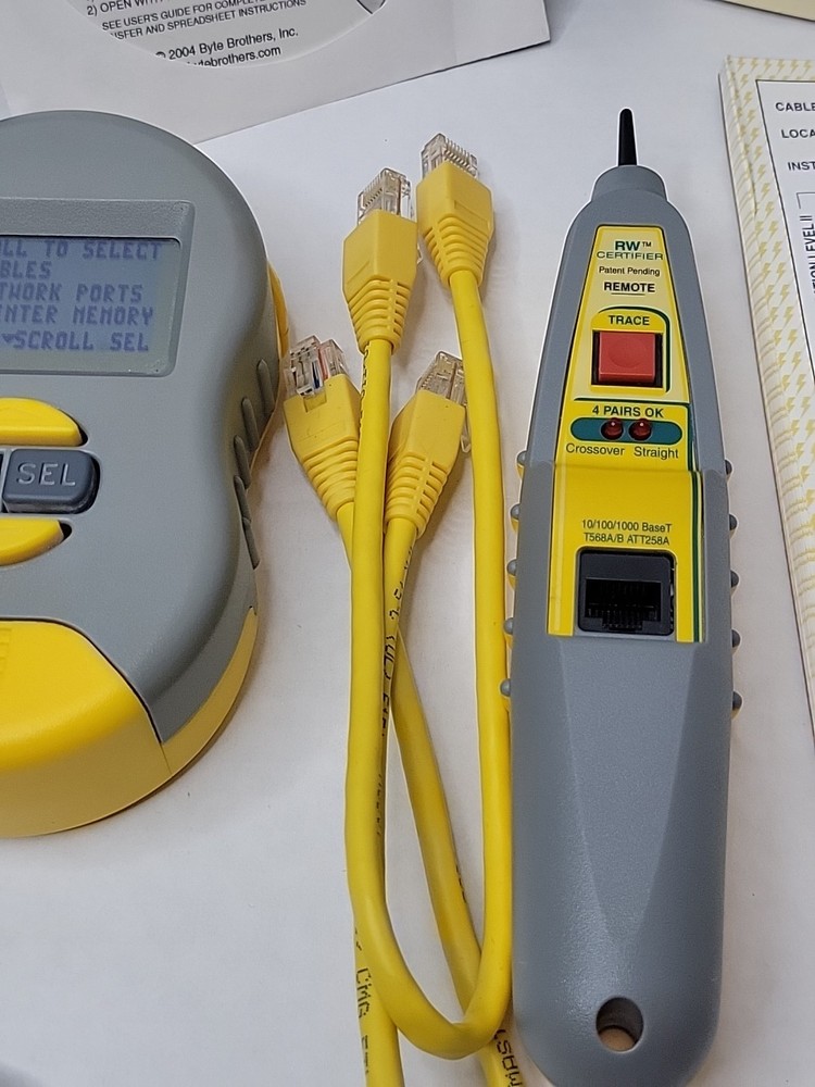 Byte Brothers Real World Certifier RWC1000 Complete Kit + RE Remote Tested