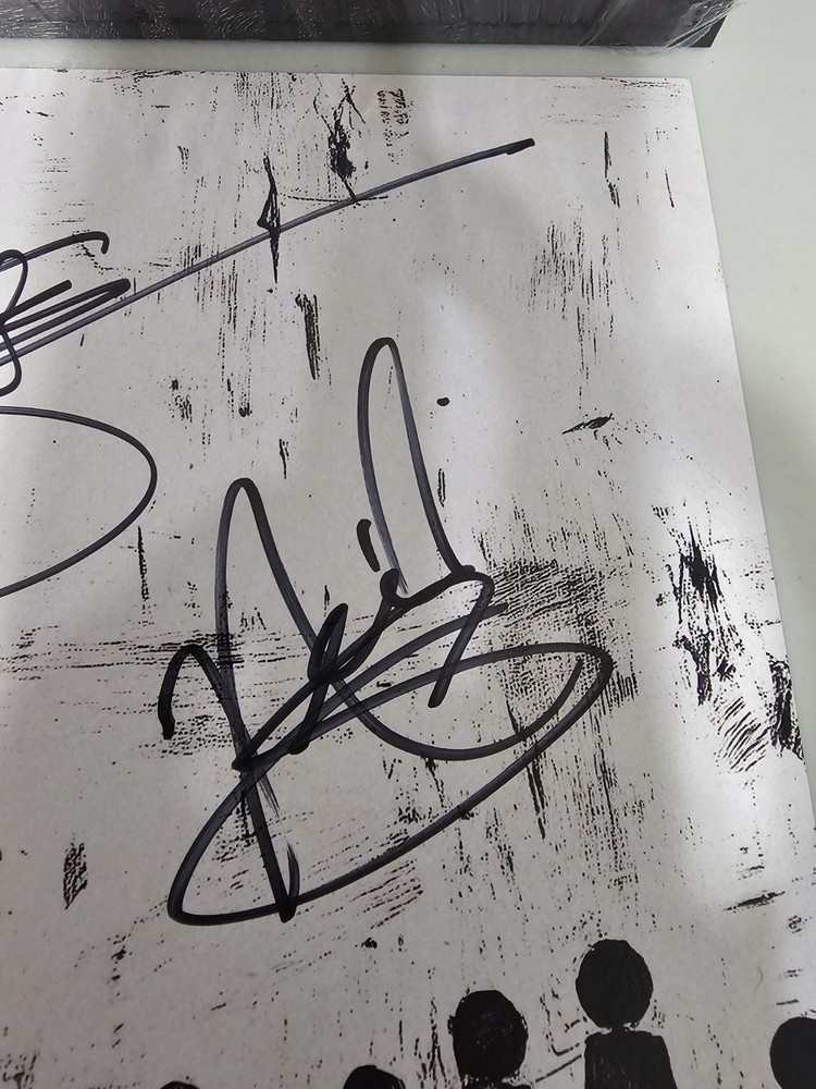 THREE DAYS GRACE ALIENATION SIGNED SEALED Lp Vinyl