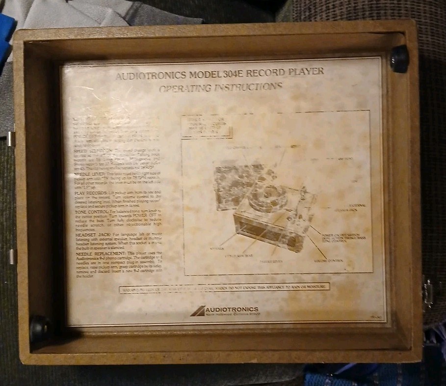 Vintage Audiotronics 304E Record Player