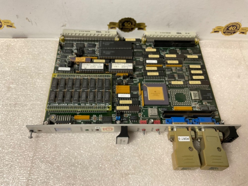 Ironics IV-3230 CPU VME Computer Module MVME with IM512K64 Memory Module