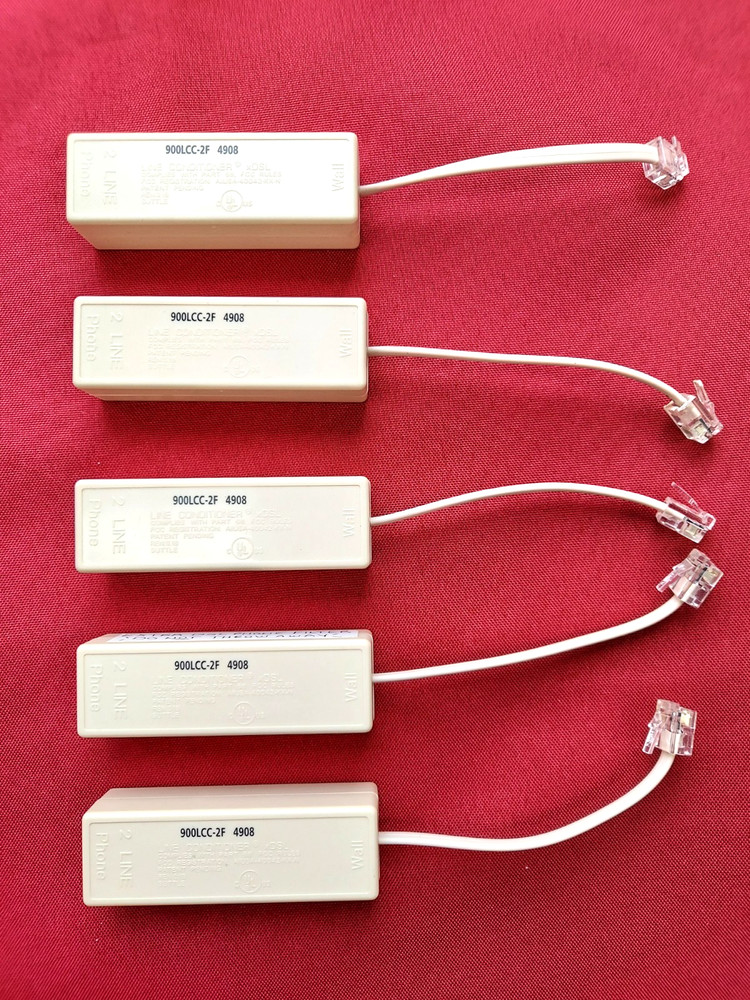 DSL Line Filters 5 pack