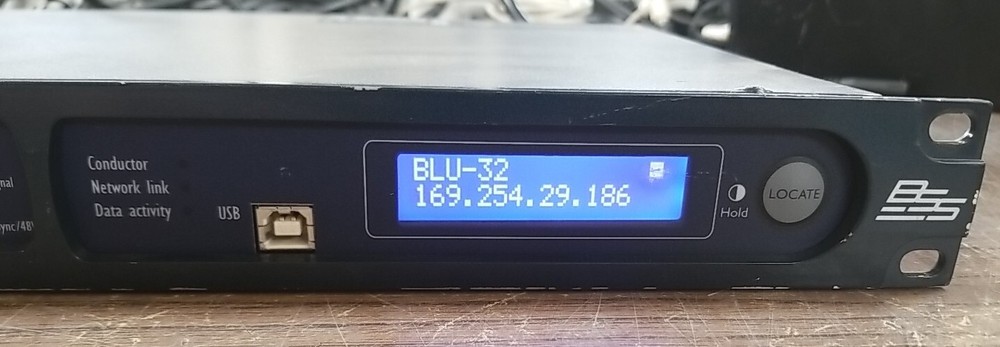 Soundweb London Blu-32 Signal Processor. *READ⬇️*