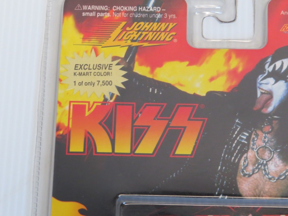 KISS K-MART LIMITED EDITION JOHNNY LIGHTNING 4 CAR SET 1 / 7,500 SEALED