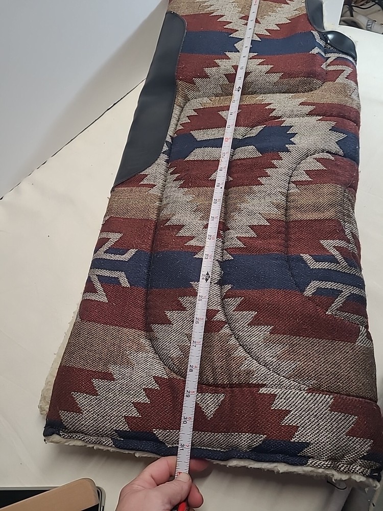 western saddle pad used