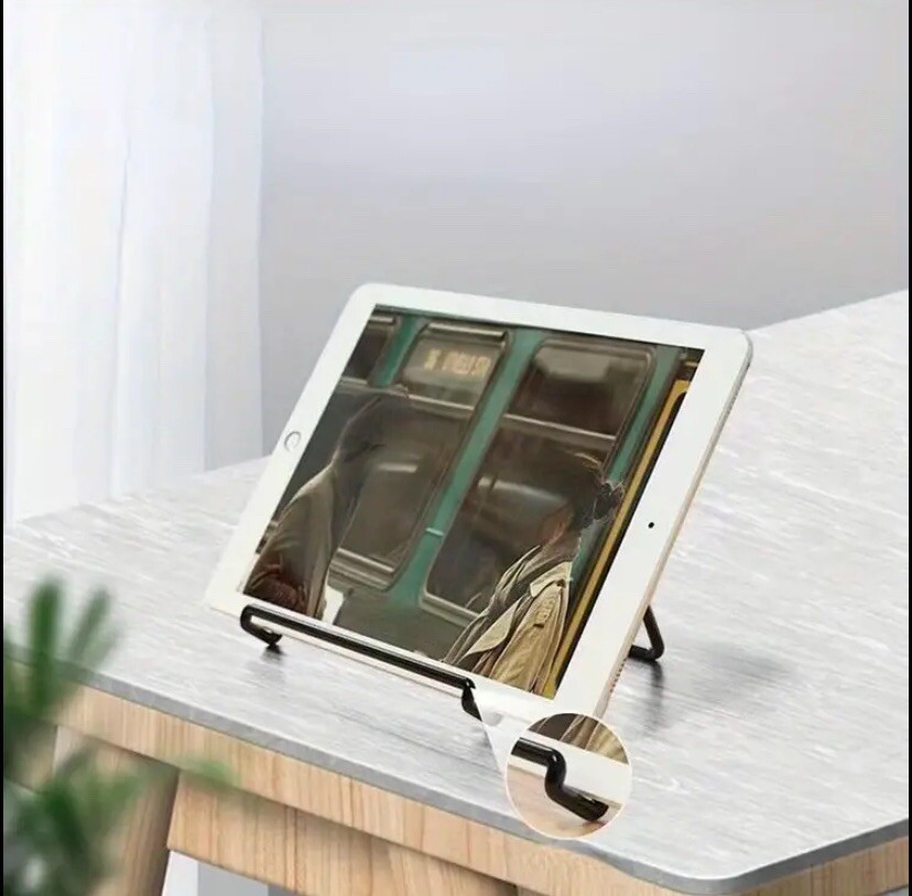 For Tablets, Phone,ipad,E-book Reader Rotatable Iron Wire Stand