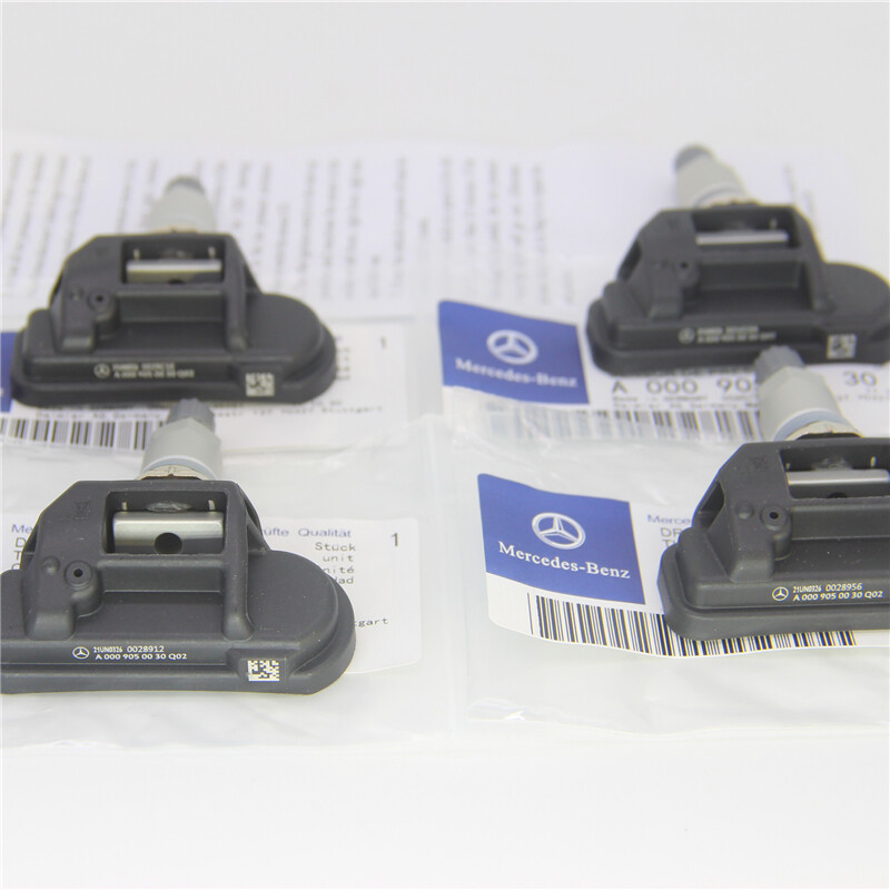 Set of 4 PCS Tire Pressure Monitoring Sensors A0009050030 TPMS Fit for Benz C300