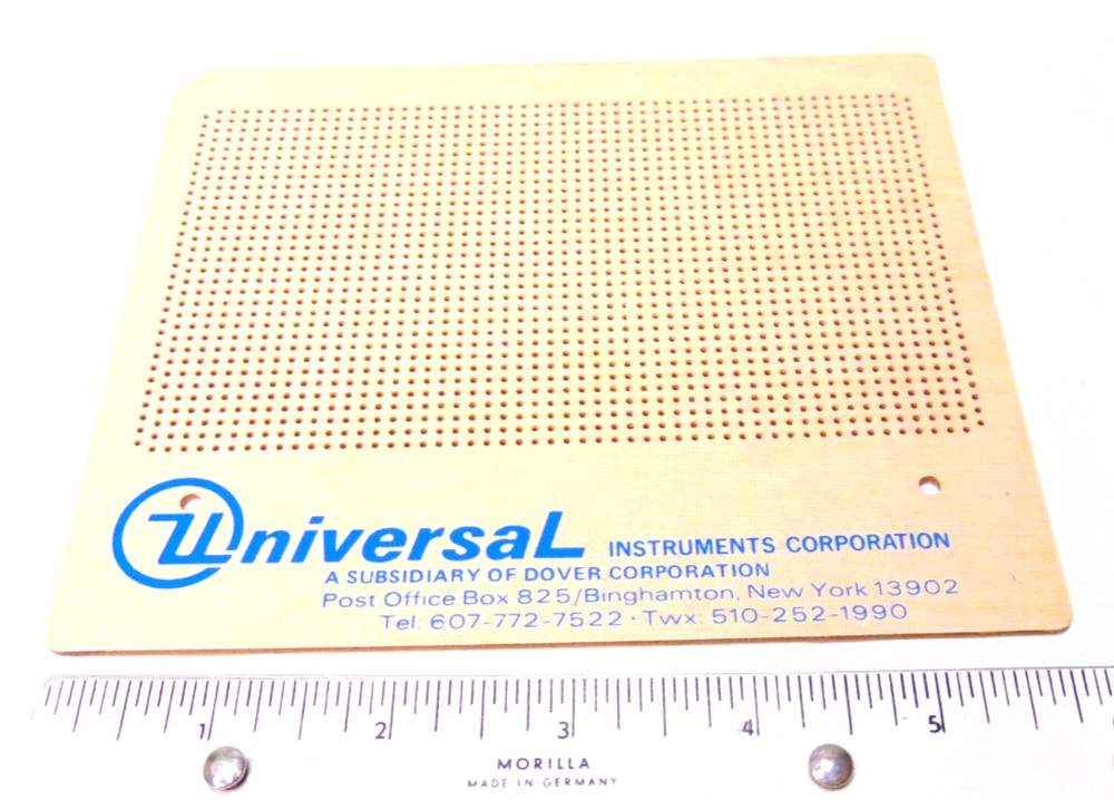 Universal Instruments 5"x6" PCB Prototyping Perf Board Breadboard Circuit Board