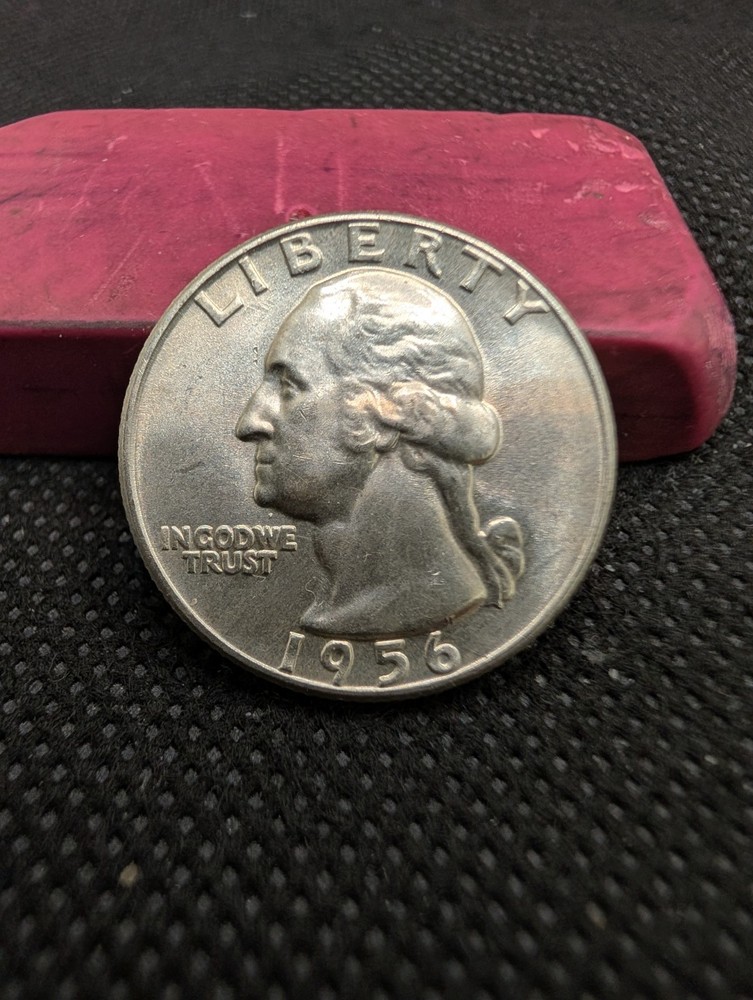 1956-D Washington Quarter 90% Silver