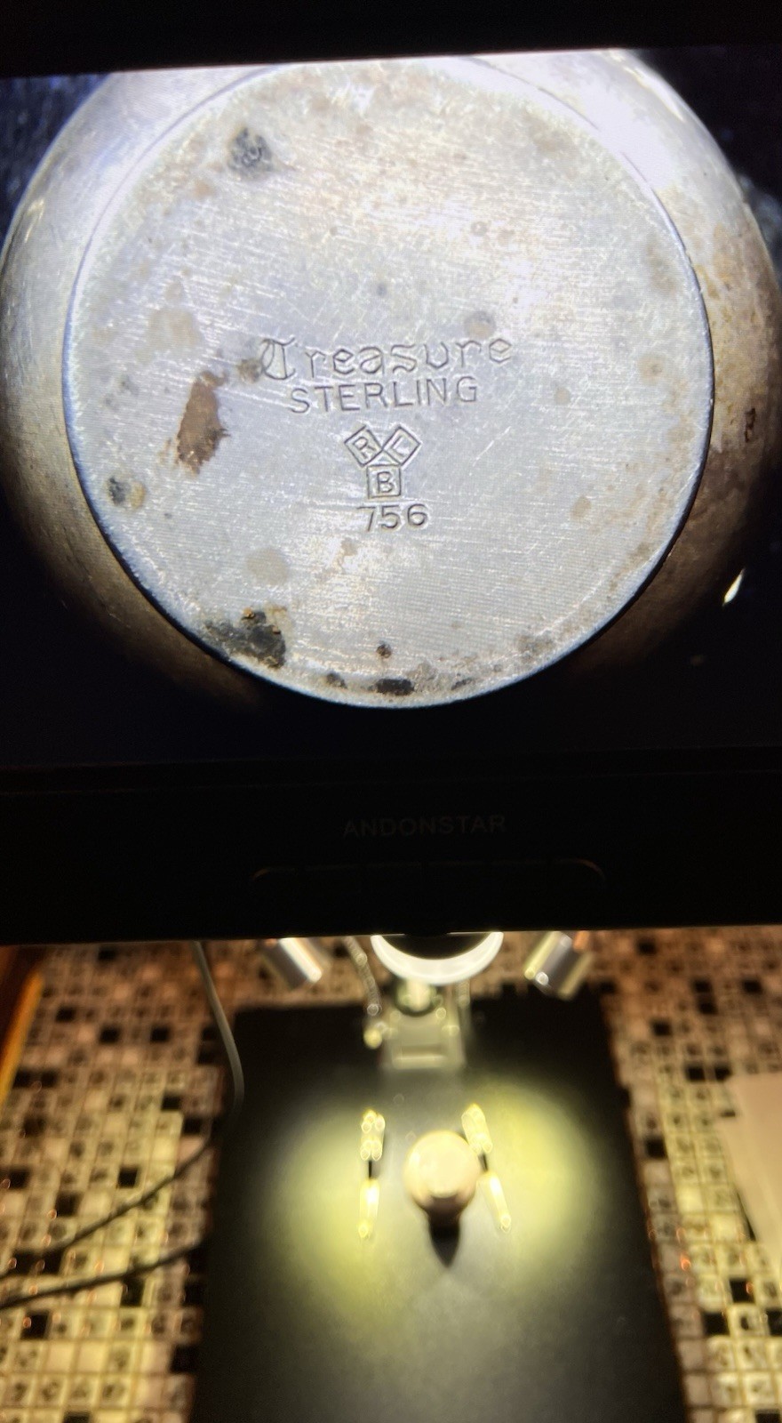 Vintage Lot of 2 Lunt Treasure 756 Sterling Silver Salt Pepper Shakers RLB 38.7G