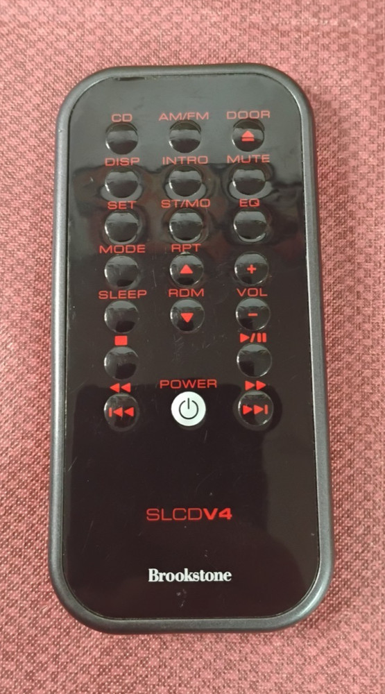 Brookstone SLCD V4 OEM Replacement Remote - TESTED - w/ Battery