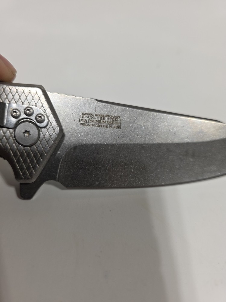 M-Tech Xtreme Ballistic Peacemaker Brown Spring Assisted Knife - Two-Tone Plain