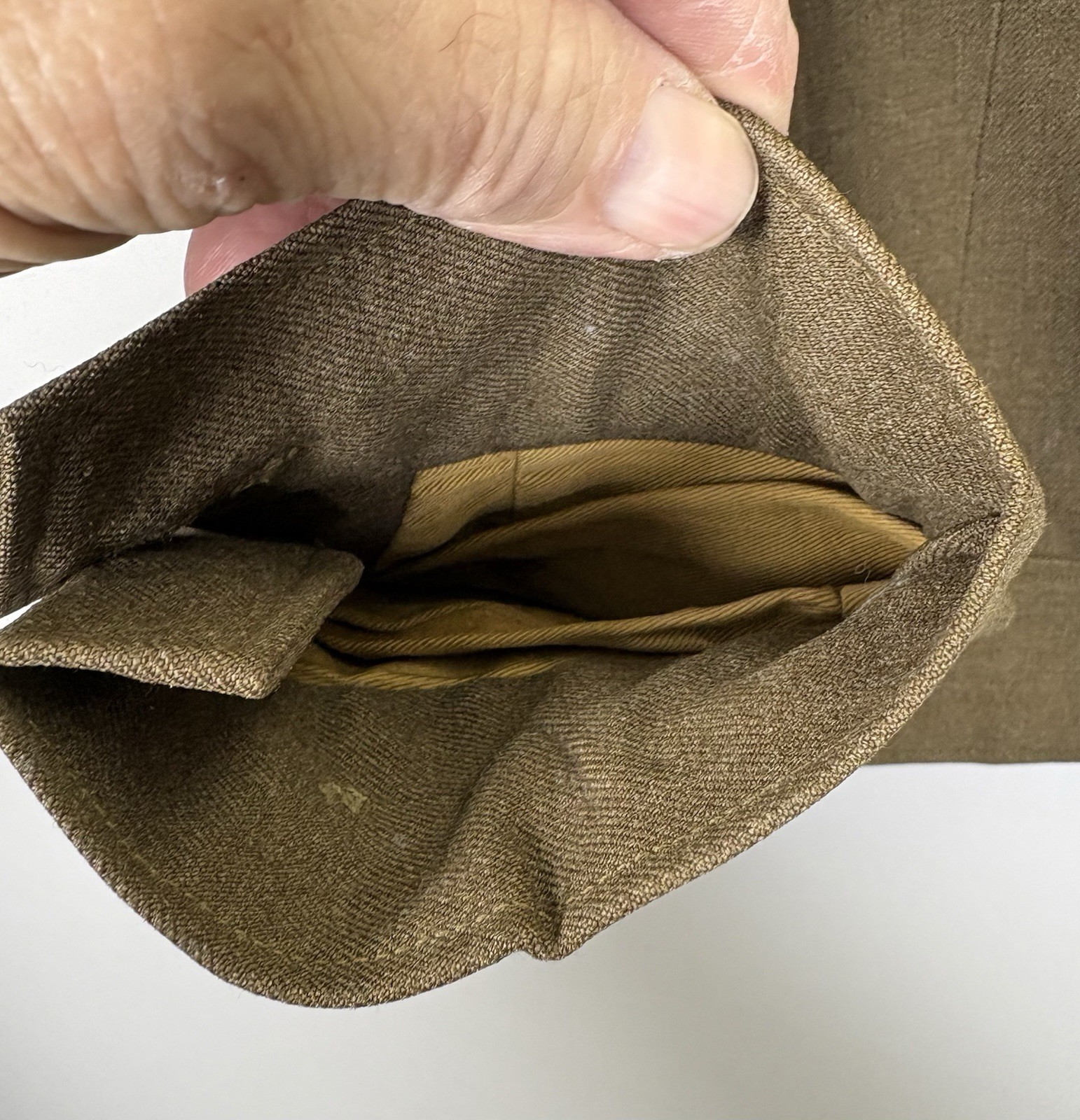 Named WWII 1944 Dated US Army Wool Ike Jacket 36S Original Manly Coats