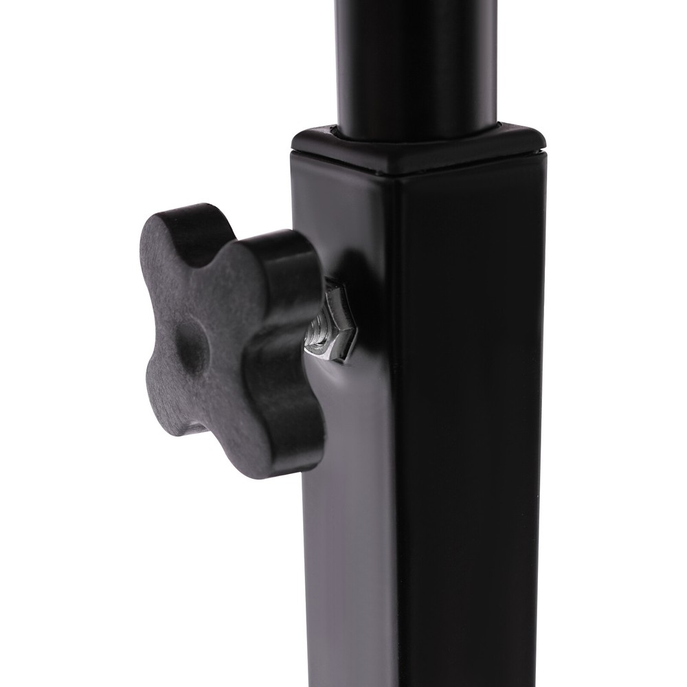 Adjustable Height Standing Desk Portable Rolling Computer Stand with 4 wheels