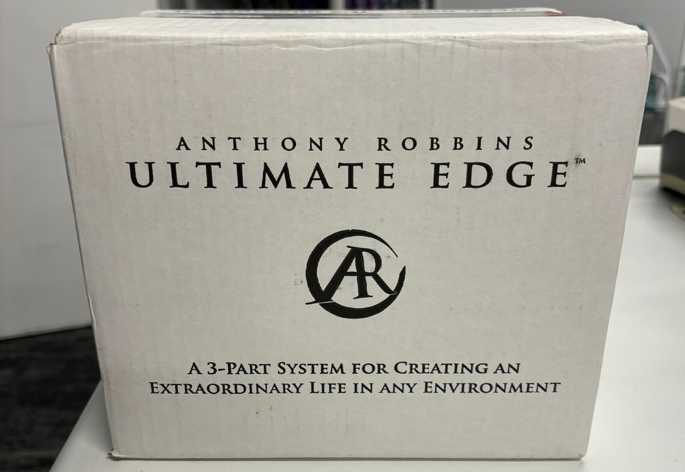 Anthony Robbins - Ultimate Edge 3 Part System CD's & DVD's Box Set