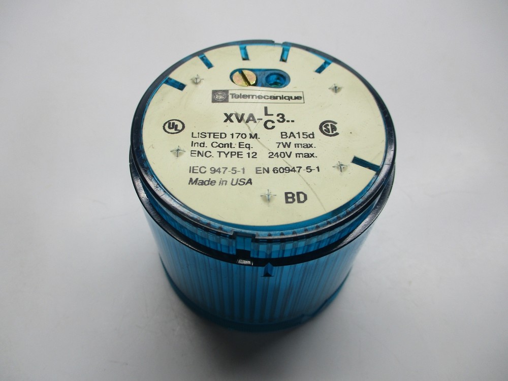 TELEMECANIQUE XVA-L3C STACK LIGHT BLUE NSNP