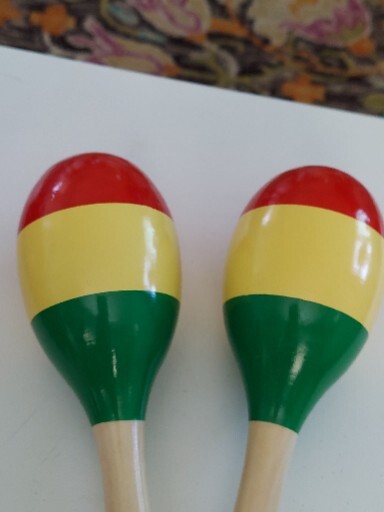 Maracas Reggae Stagg 9.5" Great Sound
