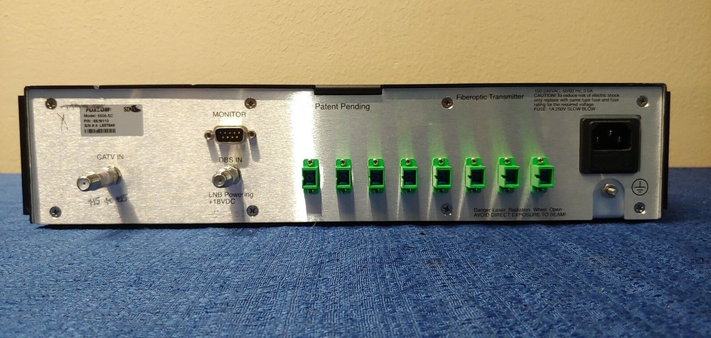 One Path Networks Foxcom SD TV Plus Fiberoptic Transmitter 5508-SC
