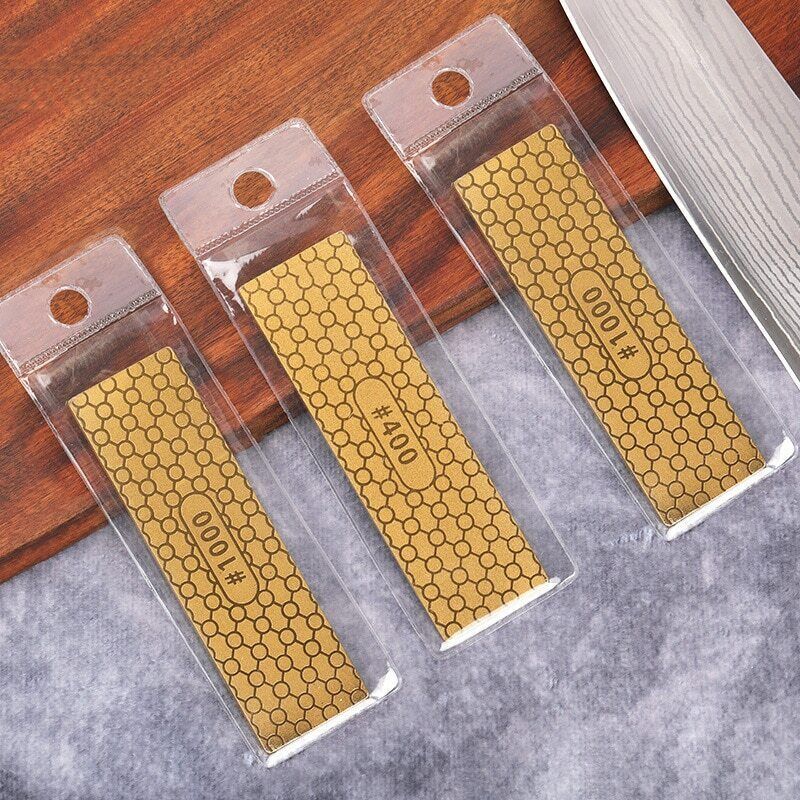 EDC Diamond Sharpener Stone Kitchen  Knife Sharpener Whetstone Double Sided