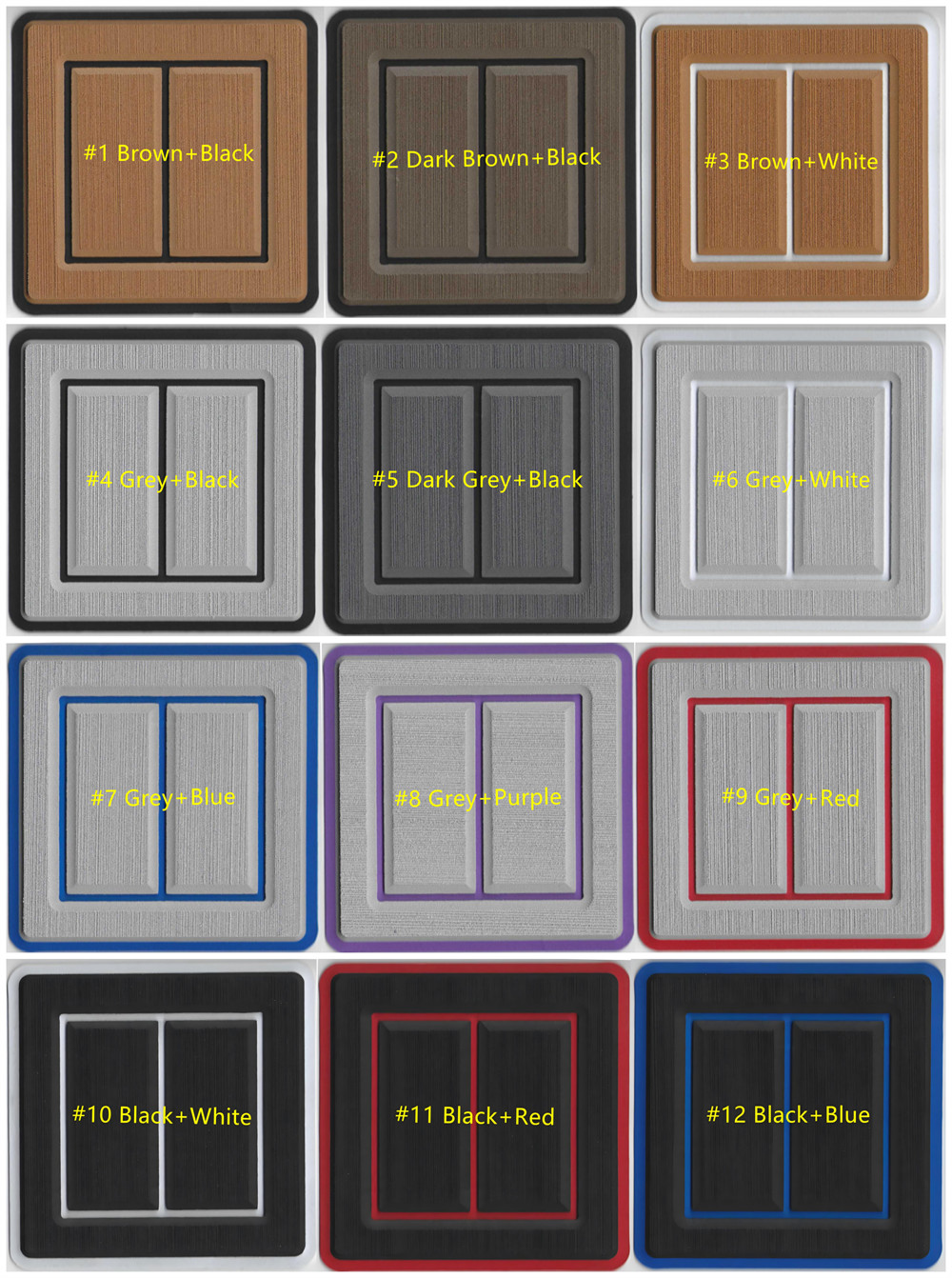 2007 Sea Ray Sundeck 260 Swim Platform Pad Boat EVA Teak Deck Floor