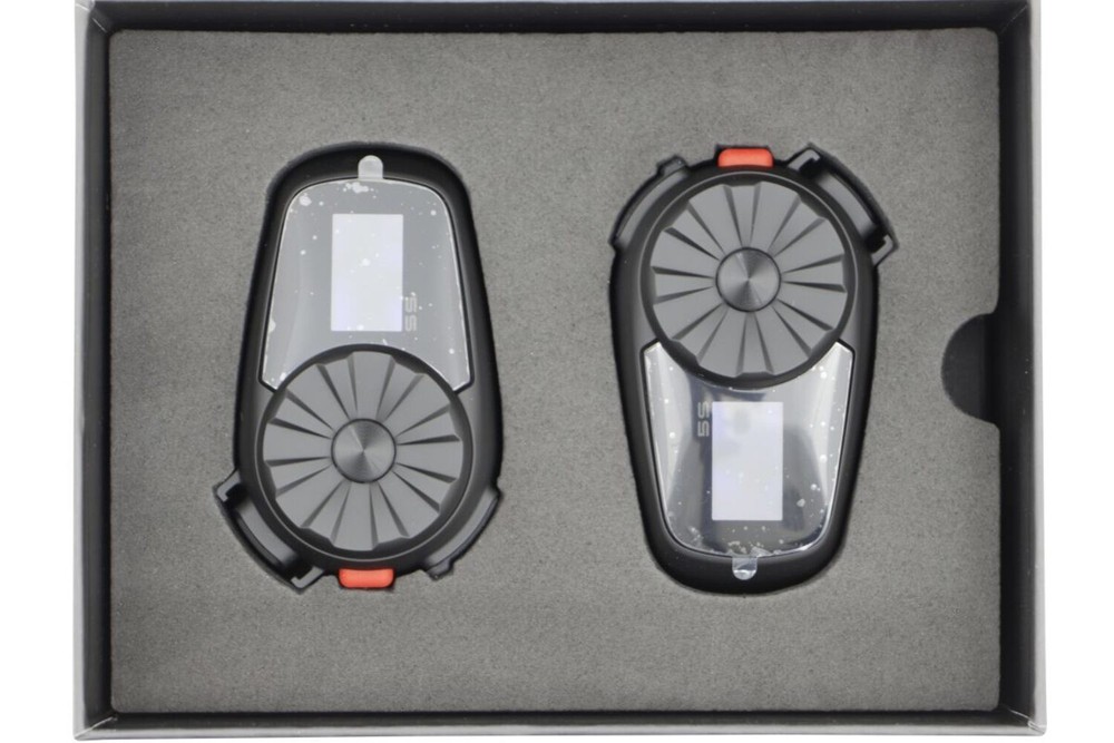 SENA 5S Double Set Motorcycle Helmet Headset Communication Intercom Bluetooth Â®