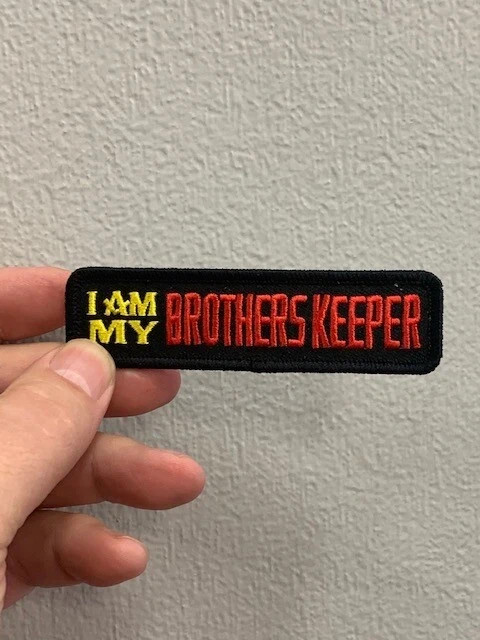 Widows Sons I am my Brothers Keeper Masonic Patch