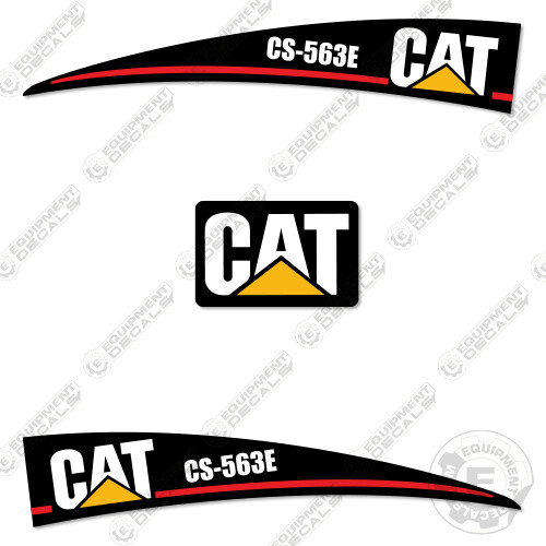 Fits Caterpillar CS563E Decal Kit Soil Compactor Roller CS-563-E CS 563 E
