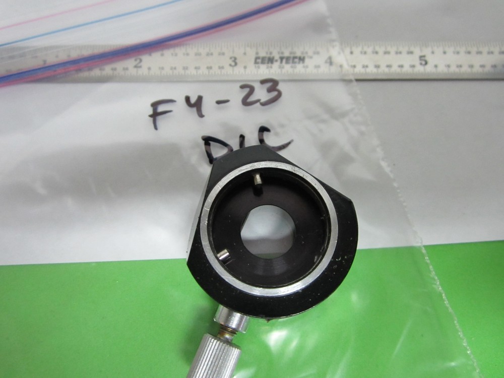 OPTICAL MICROSCOPE OLYMPUS MPLAN 40X DIC PRISM for OBJECTIVE OPTICS BIN#F4-23