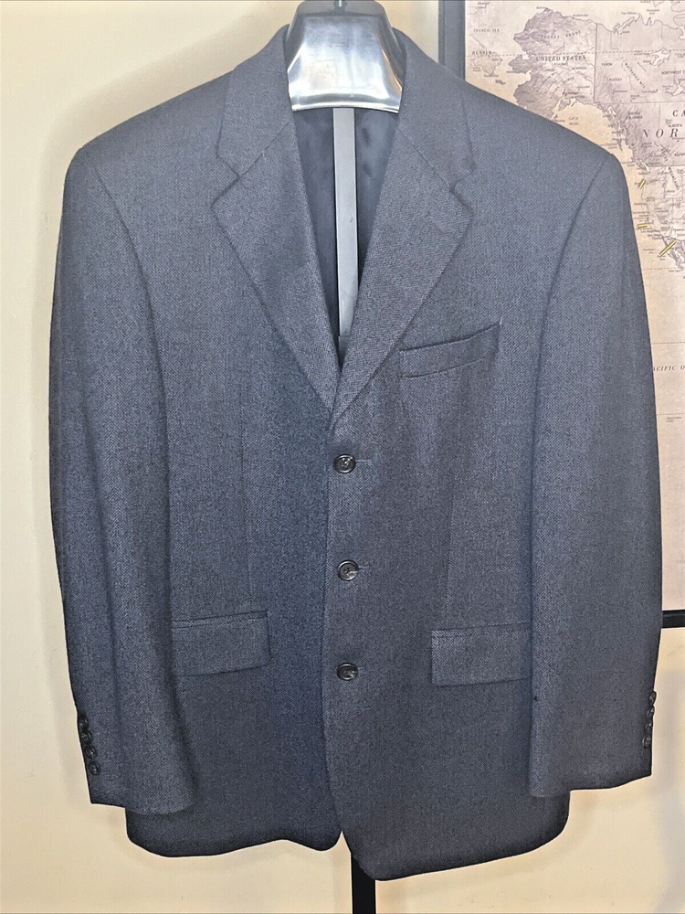 Men’s Chaps Ralph Lauren 40R Blue 3 Button Blazer