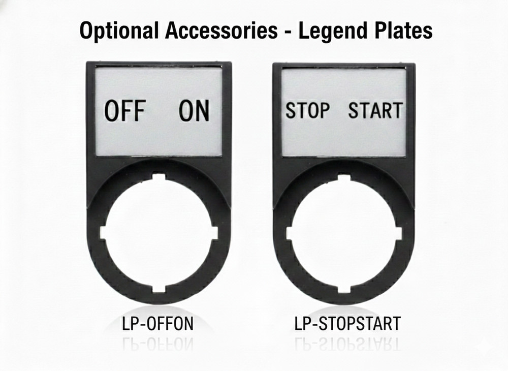 Key Switch Control Station - Momentary or Latching Key Selector Switch, 2P or 3P