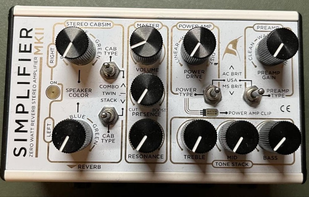 DSM & HUMBOLDT ELECTRONICS SIMPLIFIER MKII Amp Cabinet Simulator Open Box