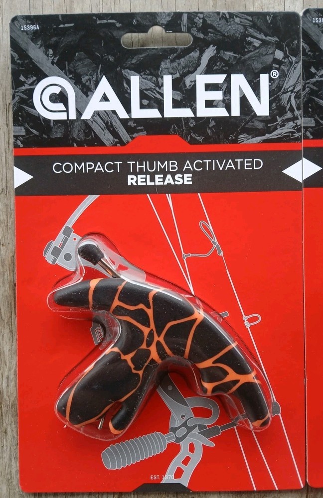 (2) Allen Compact Thumb Activated Release Archery Bow Left/Right Hand