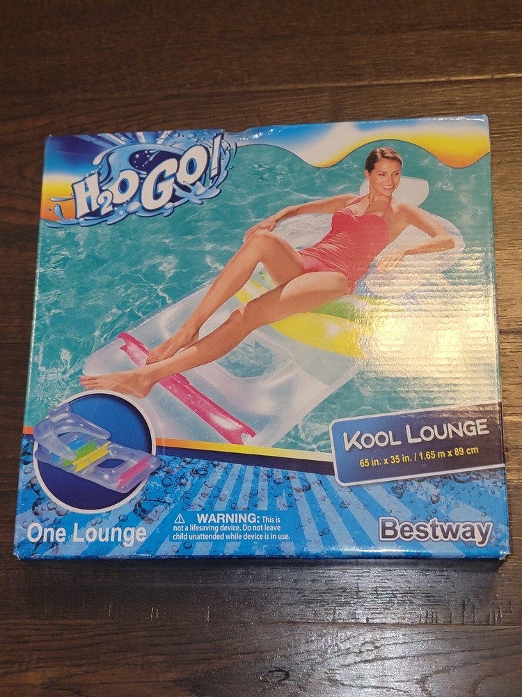 H2O Go! Kool Lounge Pool Float Inflatable Float