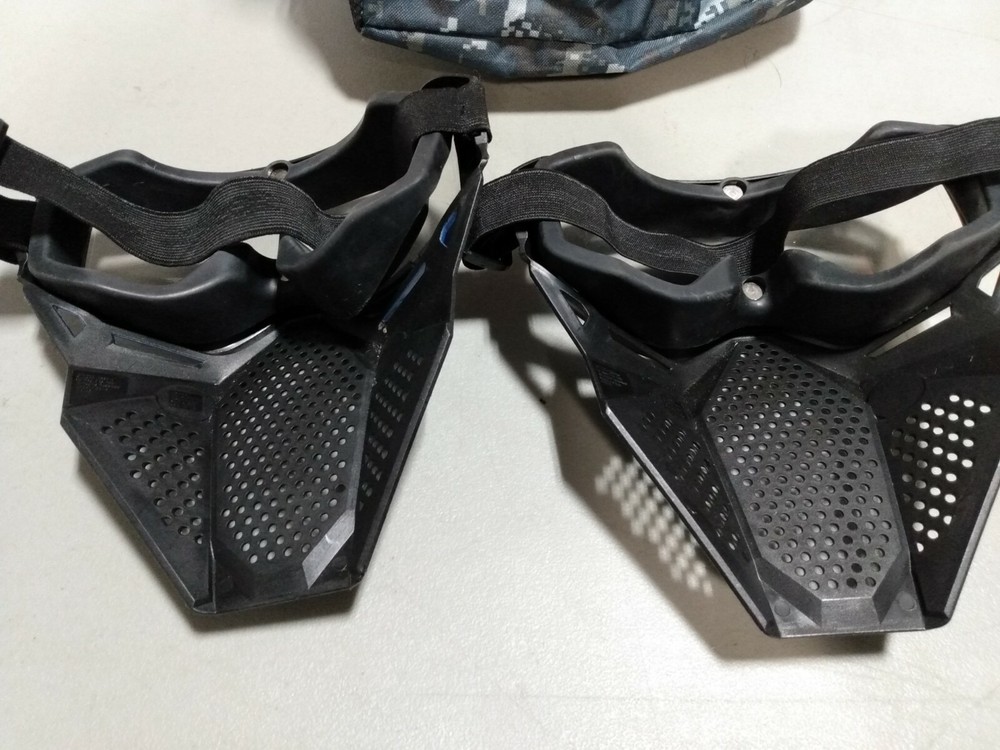 Nerf Rival Protective Face Mask Shields Hasbro with Bag