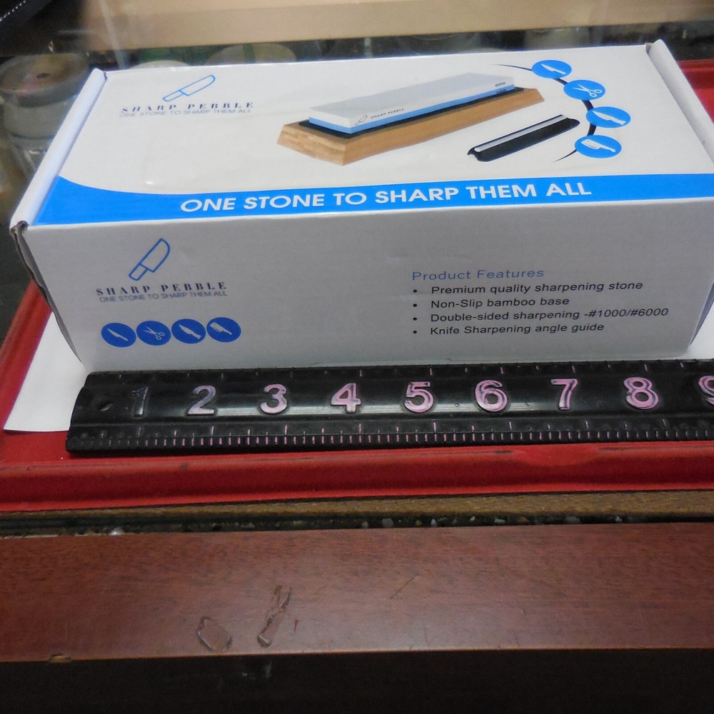 Sharp Pebble Knife Sharpening Stone -#MB & EP