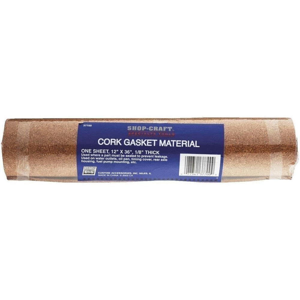 Custom Accessories 1/8"Cork Gasket Material