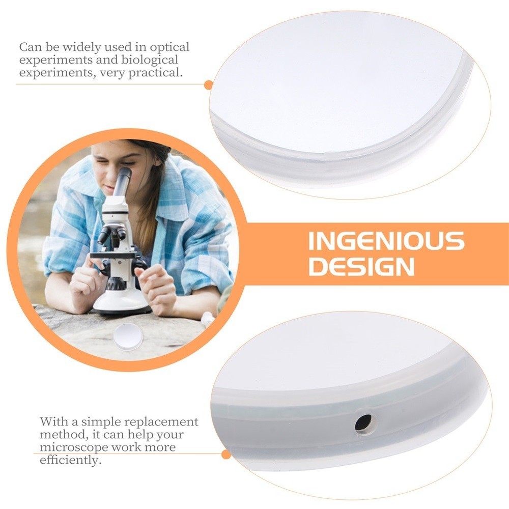 4 Pcs Reflecting Mirror Biological Microscope Reflector Accessories