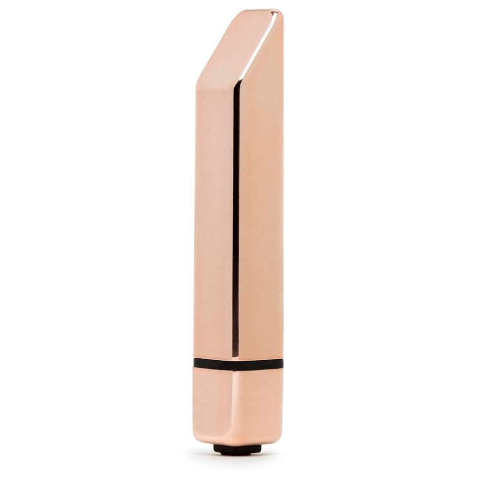 Rocks Off Bamboo 10 Function Clit Nipple Bullet Vibrator Rose Gold
