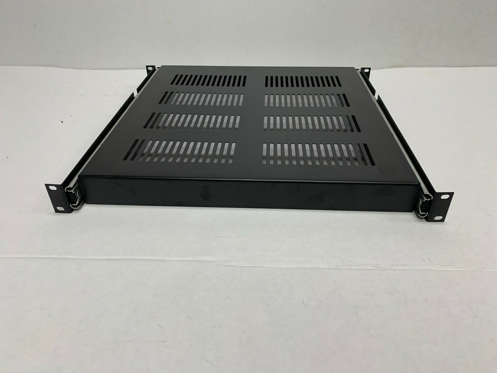 1U Ventilated Sliding Rack Shelf