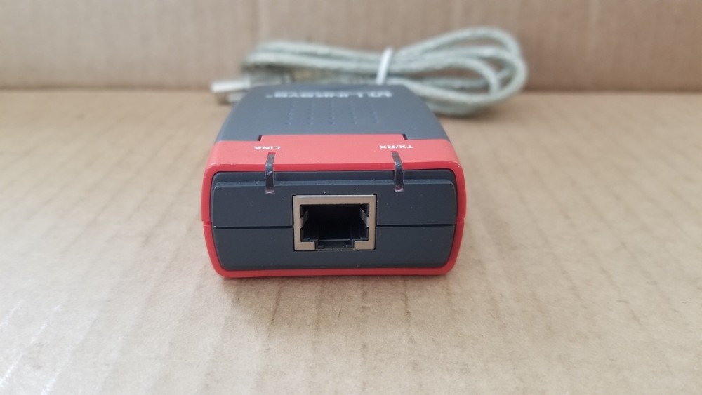 LinkSys EtherFast 10/100 USB100TX USB Network Adapter Working VGC