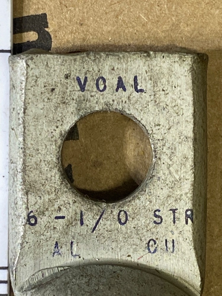 One Aluminum Compression Lug (1/0-6 STR )