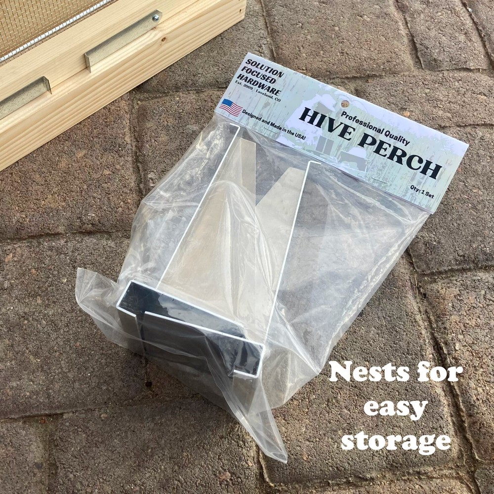 5 Frame Hive Perch Beekeeping Caddy, Bee Frame Hanger / Holder, US Made & Ships