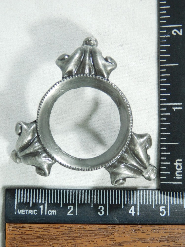 Sphere Display Stand Small Size Princess Design Pewter Color