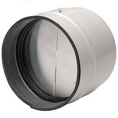 Soler & Palau MCA-150 6" Inline Backdraft Shutter  PVC  Connection
